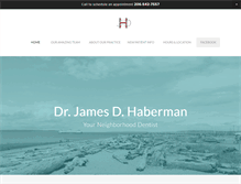 Tablet Screenshot of jamesdhaberman.com